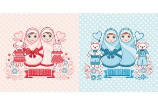 Download Cute Card for Babies. Delicate Colors - Premium Resources