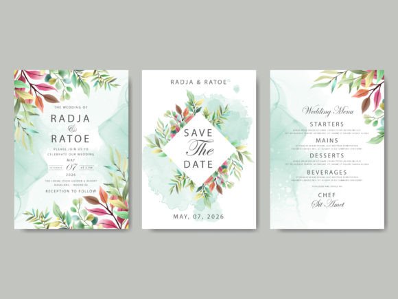 Download Greenery Eucalyptus Wedding Invitations - Invitations Collection